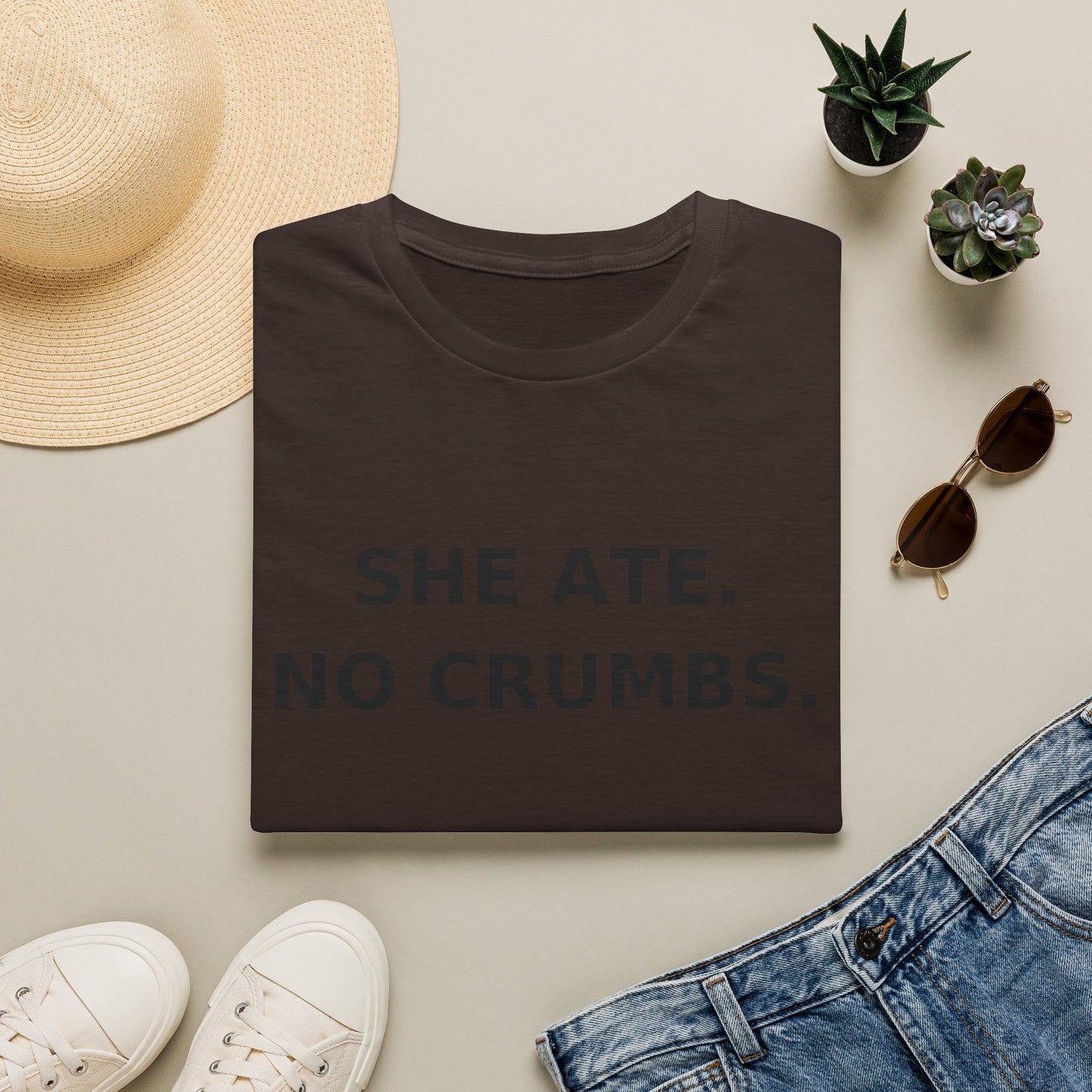 She Ate. No Crumbs. T-Shirt