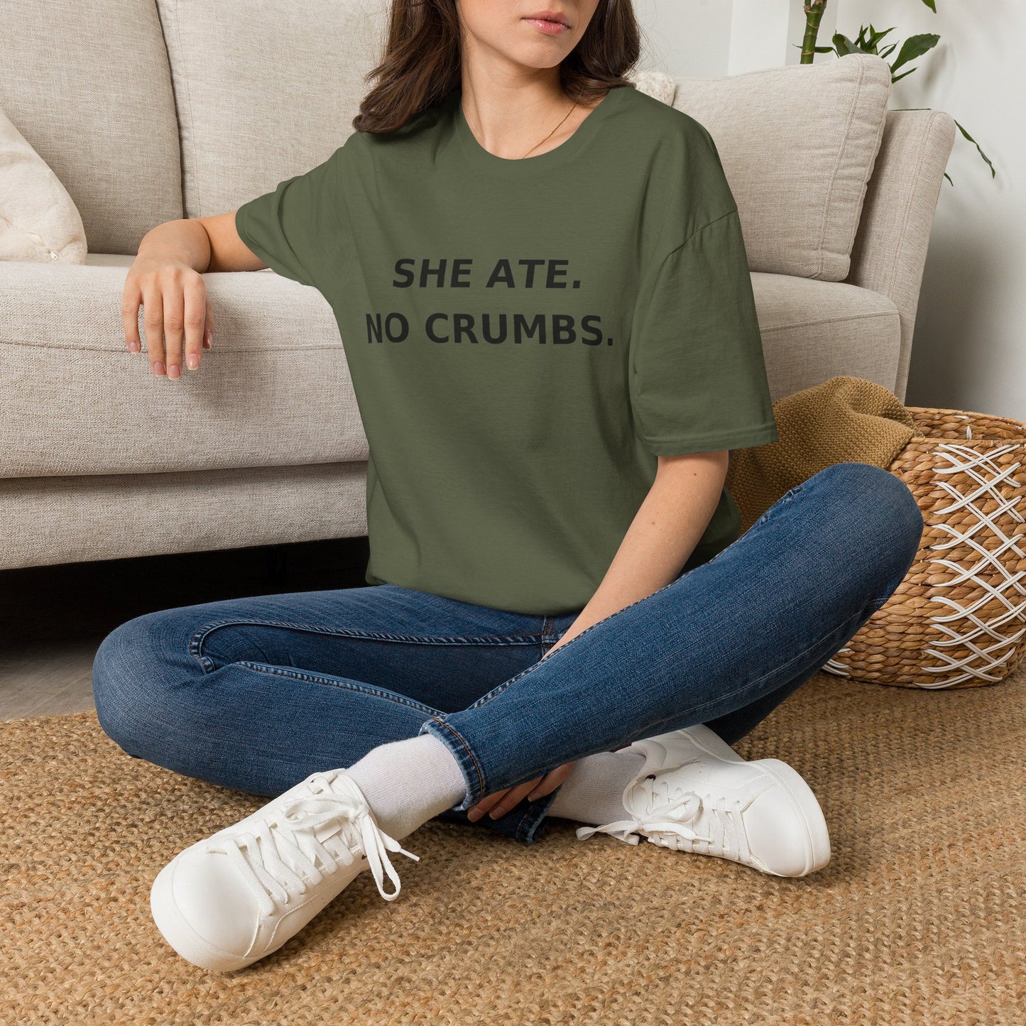 She Ate. No Crumbs. T-Shirt